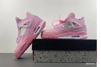 PINK Air Jordan 4 1010